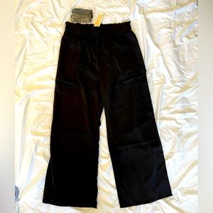 Paper Bag Tie Front Trousers - XL